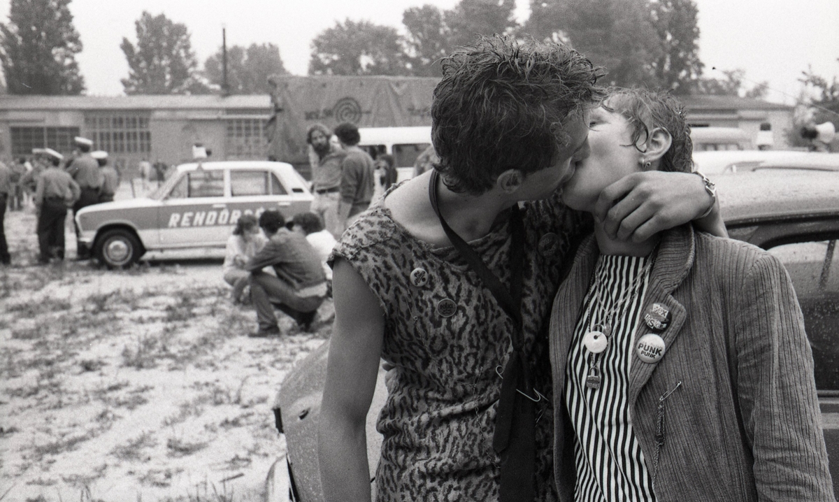 Újhullámos együttesek fesztiválja, Balatonfüred, 1982. augusztus 7-én.Fortepan / Urbán Tamás